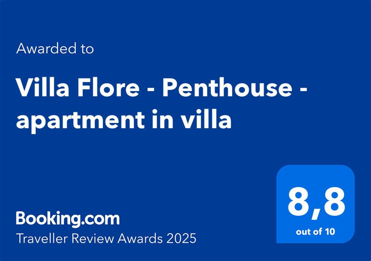 Villa Flore - Penthouse - Apartment In Villa Casteldaccia Zewnętrze zdjęcie
